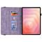  Samsung Galaxy Tab S11 Fodral Butterfly Flower Lila