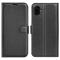 AMORUS AMORUS Samsung Galaxy Xcover 7 Pro Fodral Litchi Läder Svart