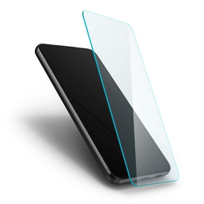 Bild 5, Spigen Spigen Samsung Galaxy S22 Skärmskydd Slim Glas.tR Härdat Glas