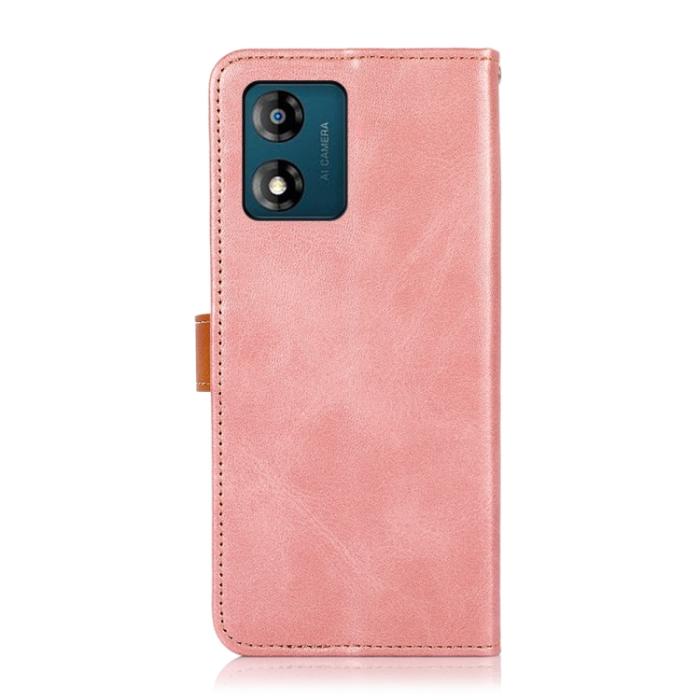 Bild 3, KHAZNEH KHAZNEH Motorola Moto E13 Fodral Dual-Color Roséguld