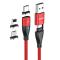 ENKAY ENKAY 2 m 6in1 PD 100W USB-C/USB-A - USB-C/Lightning/MicroUSB
