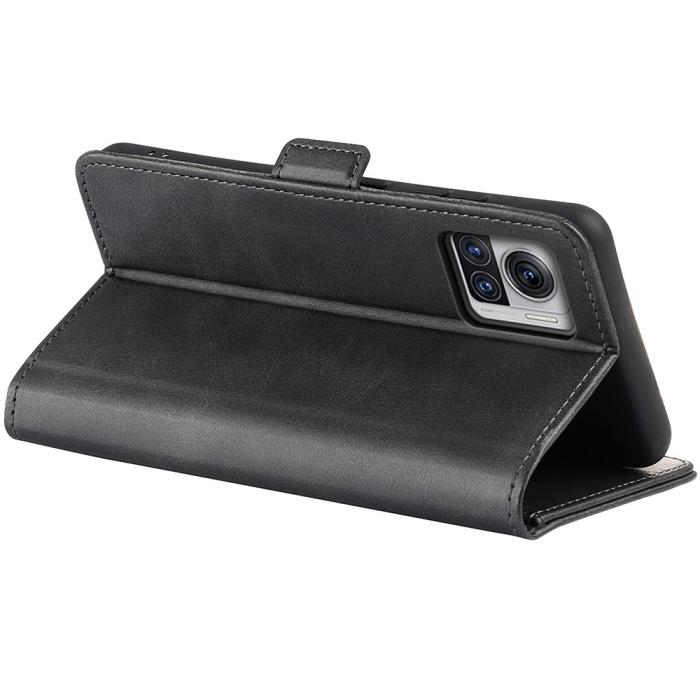 Bild 4,  Motorola Edge 30 Ultra 5G Fodral Magnetisk Stängning Svart