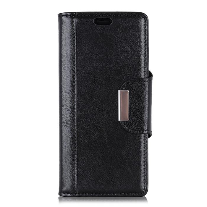 Bild 2,  Huawei Honor View 20 - PU Läder Plånboksfodral - Svart