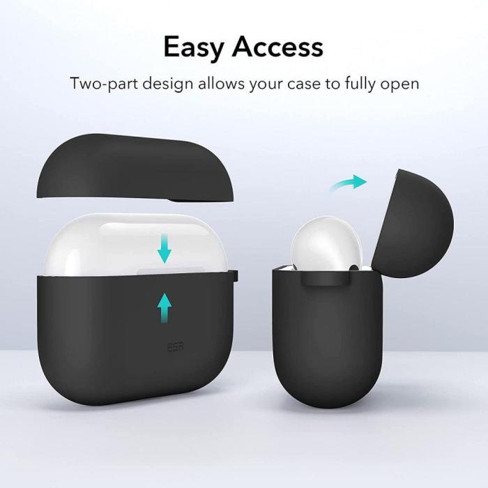 Bild 3, ESR ESR Apple AirPods 3 (2021) Skal Bounce Svart