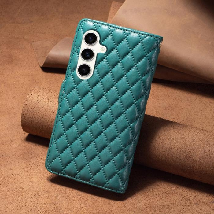 Bild 6, BINFEN BINFEN Galaxy S23 FE Fodral Diamond Multifunktionell Grön