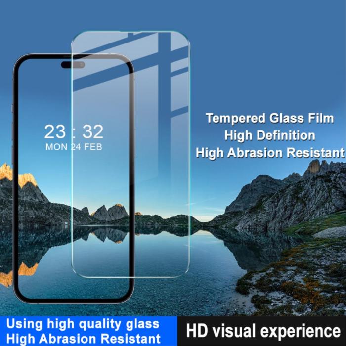 Bild 5, IMAK IMAK iPhone 15 Skärmskydd Härdat Glas