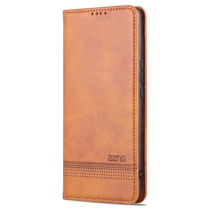 Bild 2, AZNS AZNS Xiaomi Redmi 10C Fodral Flip Läder Brun