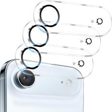  3-Pack iPhone Air Linsskydd I H&auml;rdat Glas