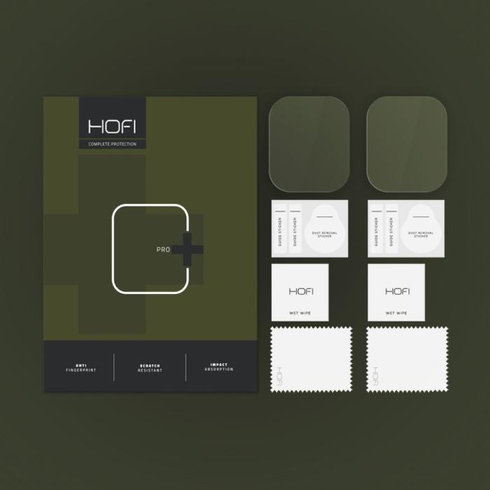 Bild 2, HOFI HOFI Apple Watch 11/10 42 mm 2-PACK Skärmskydd Pro+ HydroFlex