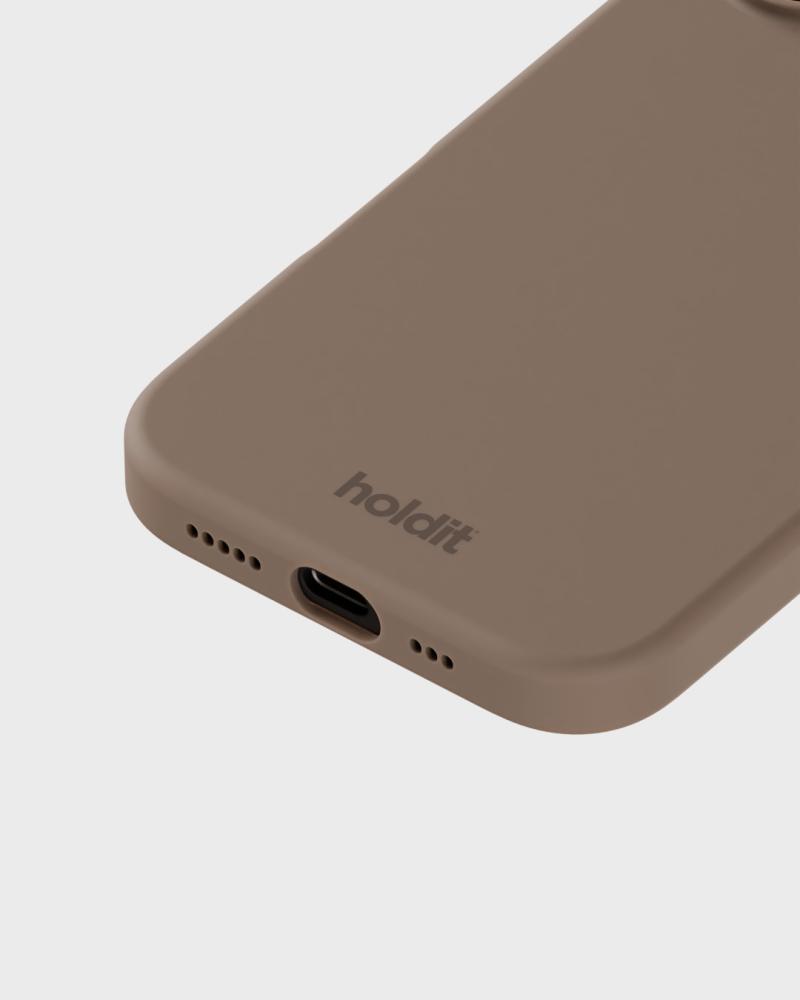 holdit holdit iPhone 16 Plus Mobilskal Silikon Mocha Brown