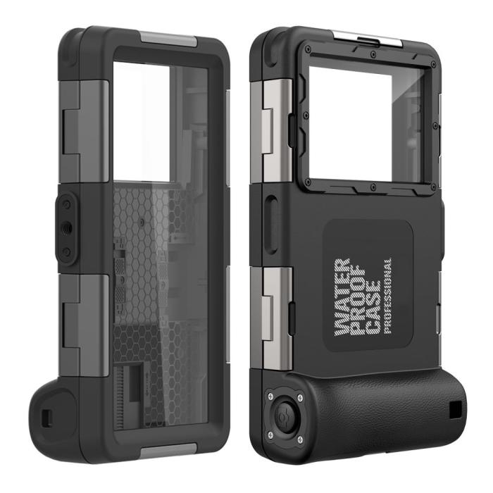 Bild 3, Tech-Protect Tech-Protect IPX8 Universal Dykning Vattentät Fodral Svart