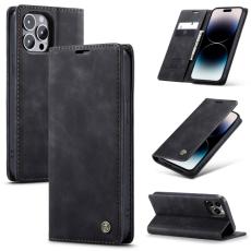 CASEME CASEME iPhone 14 Pro Fodral Retro Flip Svart