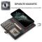  iPhone 14 2in1 Flerfack Magnet Fodral / Skal Svart