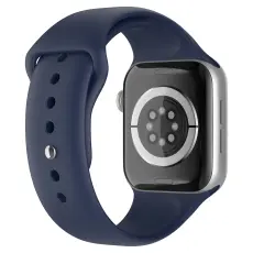 ColorPop Apple Watch 38/40/41/42 mm Silikon Armband (S/M) Midnight Blue