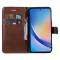  Samsung Galaxy A55 5G Fodral Solid Läder Brun