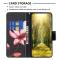  iPhone 16 Fodral Med Tryck Rosa Blomma