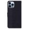  iPhone 14 Pro Max Fodral Geometrisk Läder Svart
