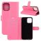  iPhone 12 Pro Max - Litchi Fodral - Rosa