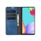  Samsung Galaxy A52 / A52s - Silkeslent Läder Fodral - Blå