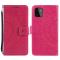  Samsung Galaxy A22 5G - Mandala Läder Fodral - Rosa