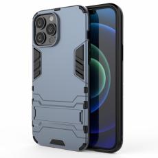  iPhone 13 Pro Max - Hybrid Armor Skal Kickstand - Navy Blue