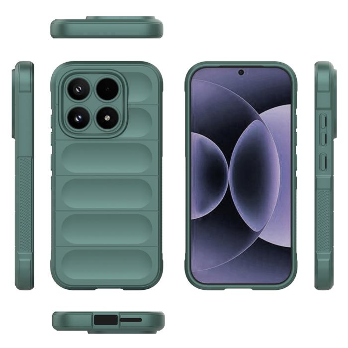 Bild 5,  Xiaomi 17 Skal TPU Magic Shield Mörk Grön