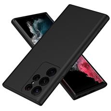  Samsung Galaxy S23 Ultra Skal Gummerat TPU Svart