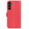  Samsung Galaxy A15 5G Fodral Litchi Läder Röd