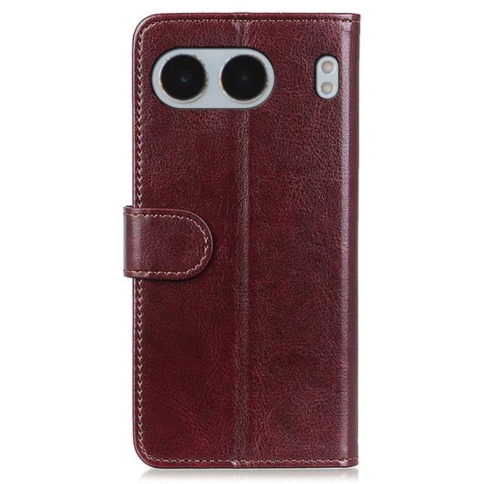 Bild 6,  OnePlus Nord 4 Fodral Crazy Horse Retro Brun