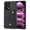  Xiaomi Redmi Note 12 Pro 5G Skal Läder Med Kortfack Och Magnet