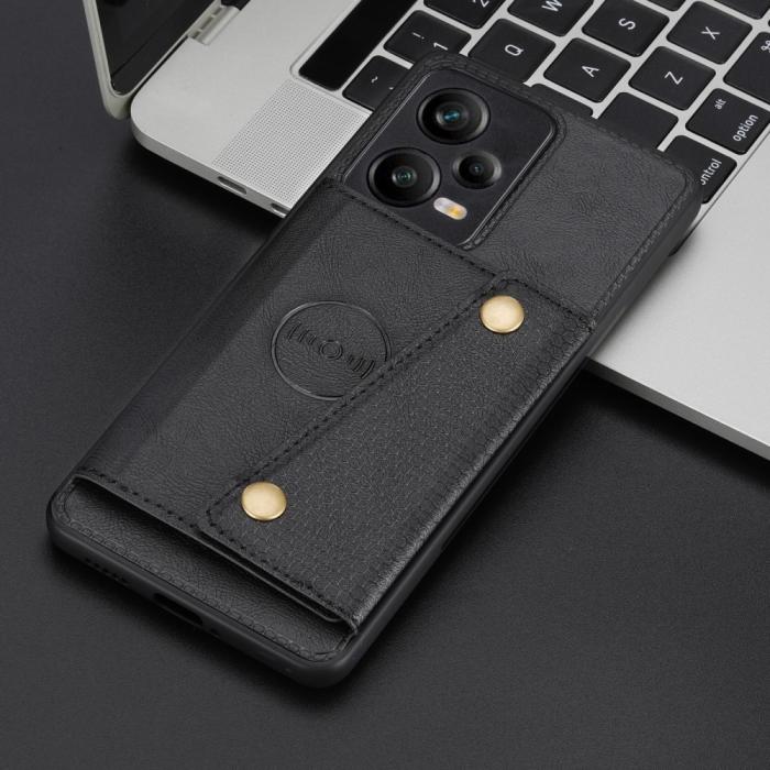 Bild 5,  Xiaomi Redmi Note 12 Pro 5G Skal Läder Med Kortfack Och Magnet