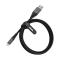 OtterBox OtterBox Premium 1m Lightning - USB-A Kabel Nylonflätad Svart