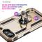  iPhone 17e / 16e Skal Shockproof Hybrid Ring Guld