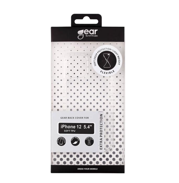Bild 2, Gear GEAR iPhone 12 Mini Skal TPU Transparent