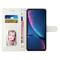  Samsung Galaxy A07 Fodral Med Tryck Lila Blommor