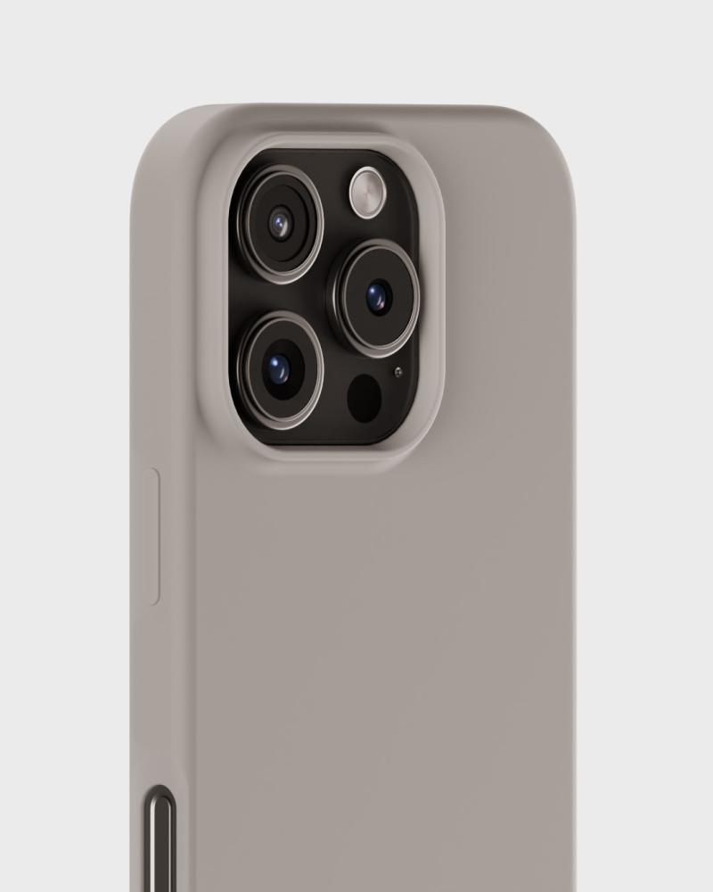 holdit holdit iPhone 16 Pro Mobilskal Silikon Taupe