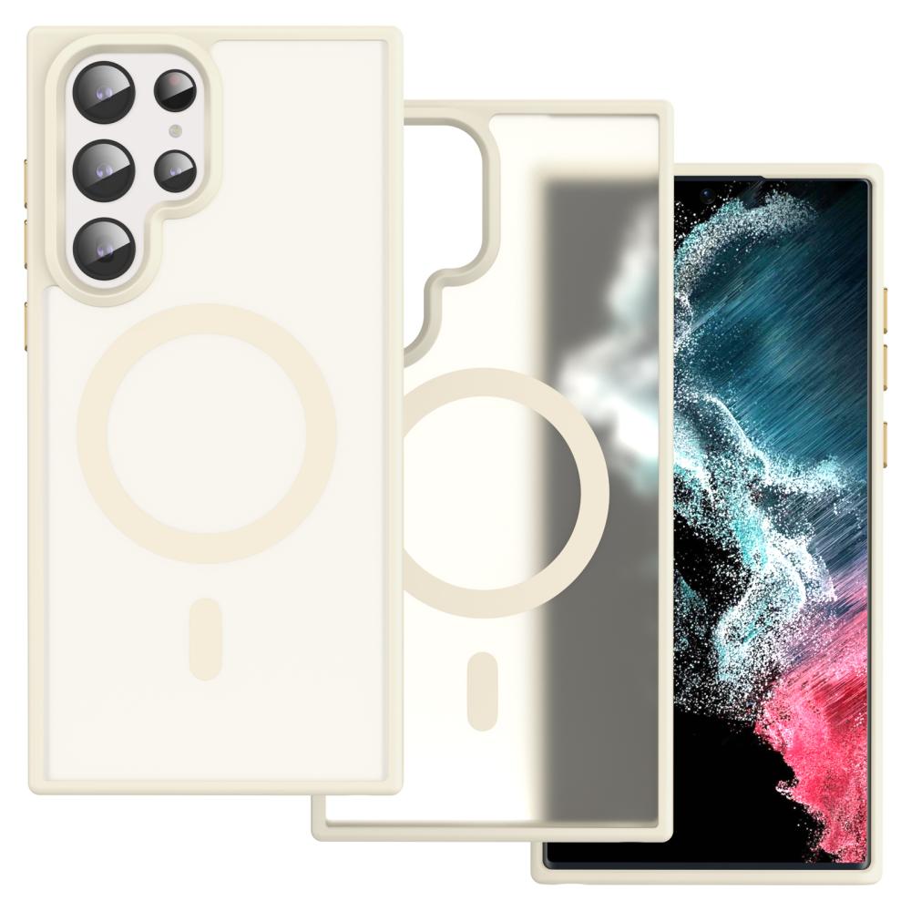 ColorPop ColorPop Samsung Galaxy S22 Ultra Skal CH MagSafe Matt Off White