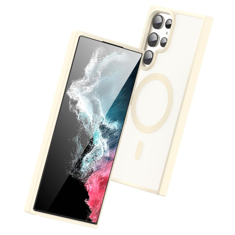 ColorPop ColorPop Samsung Galaxy S22 Ultra Skal CH MagSafe Matt Off White