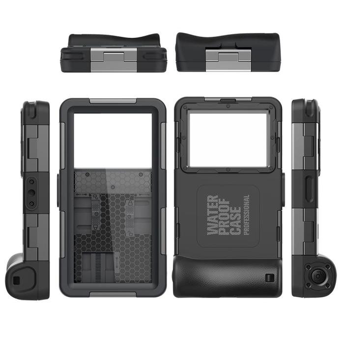 Bild 6, Tech-Protect Tech-Protect IPX8 Universal Dykning Vattentät Fodral Svart