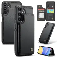 CASEME CASEME Samsung Galaxy A16 Skal RFID Kickstand Pl&aring;nbok Svart
