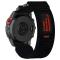  Klockarmband 26 mm Nylon Justerbart Svart