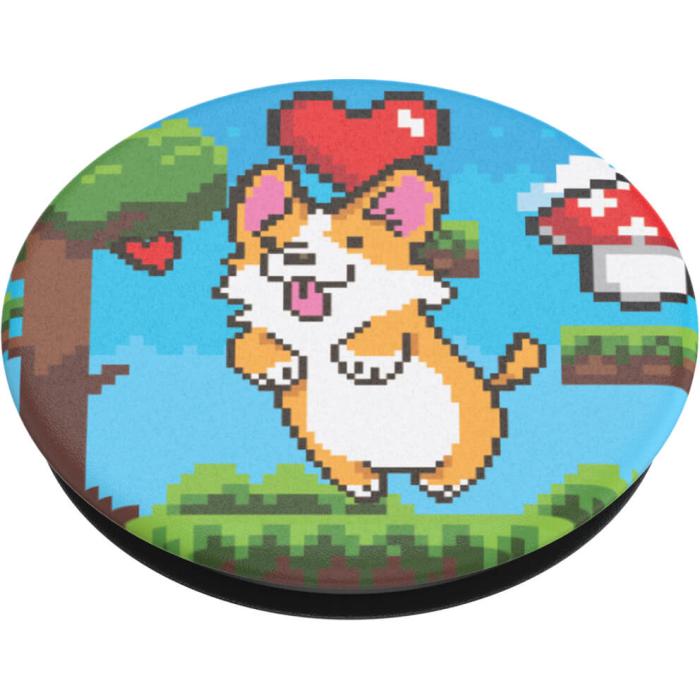 Bild 2, PopSockets PopSockets PopGrip Corgibit