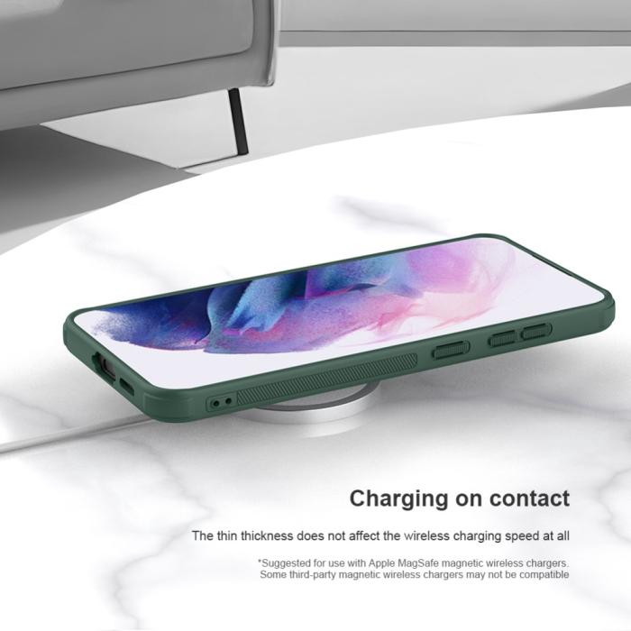 Bild 5, NILLKIN NILLKIN Samsung Galaxy S24 FE Skal MagSafe Frosted Shield Pro Grön
