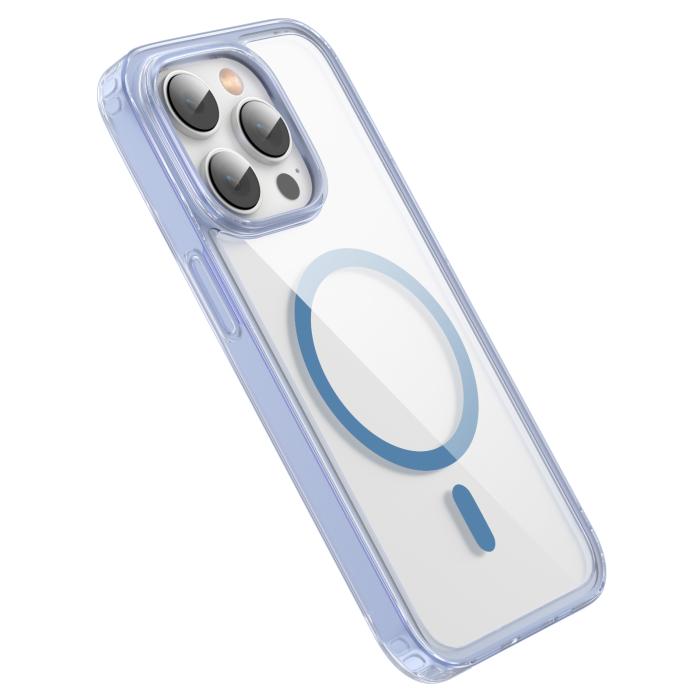 Bild 3, ColorPop ColorPop iPhone 14 Pro Max Skal CH MagSafe Transparent/Ljus Blå