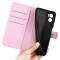  Xiaomi Redmi 10 5G Fodral Litchi Läder Ljus Rosa
