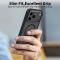 Tech-Protect Tech-Protect iPhone 17 Pro Skal MagSafe MagEdge Matt Svart/Gunmetal