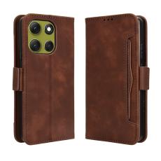  Motorola Moto G86 5G Fodral Med Avtagbart Kortfack Brun