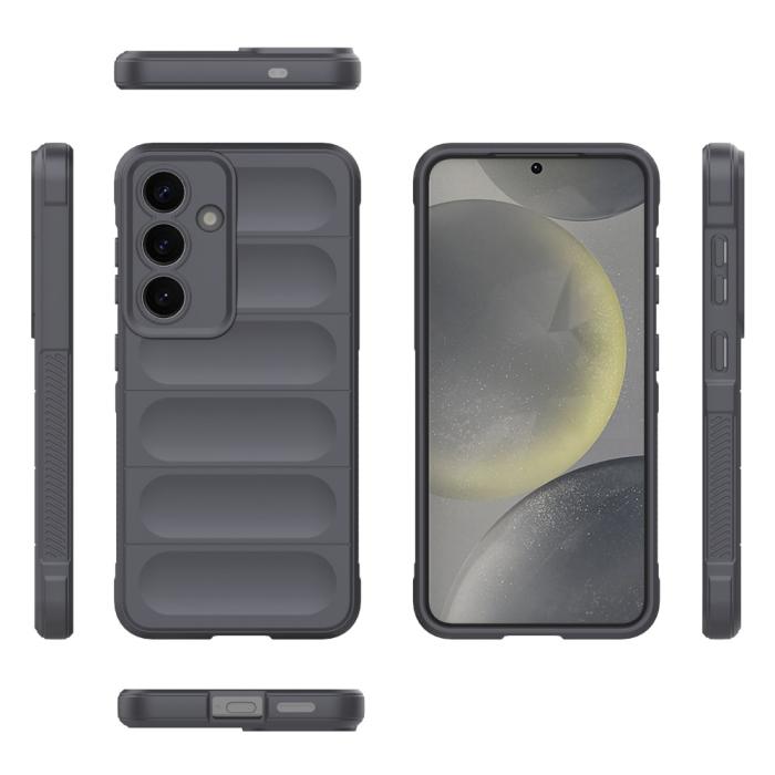 Bild 2,  Samsung Galaxy S25 Skal Magic Shield Grå