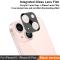 IMAK IMAK iPhone 15 / 15 Plus Linsskydd Akryl/Härdat Glas Svart