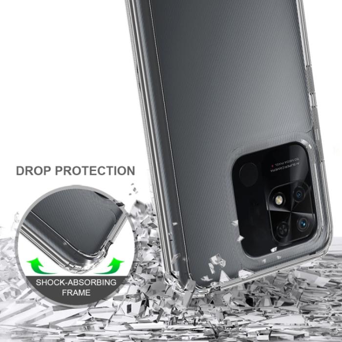 Bild 5,  Xiaomi Redmi 10C Skal Akryl/TPU Transparent